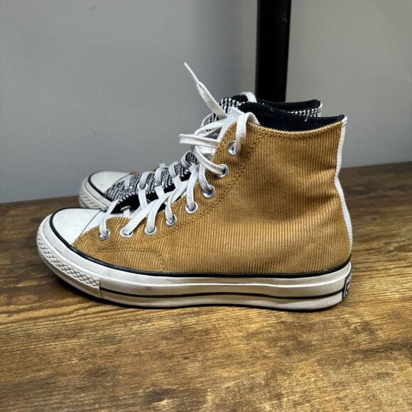 Converse Chuck 70 Workwear High Split Burnt Honey Sneakers M 6 W 8.5 - Picture 5 of 11